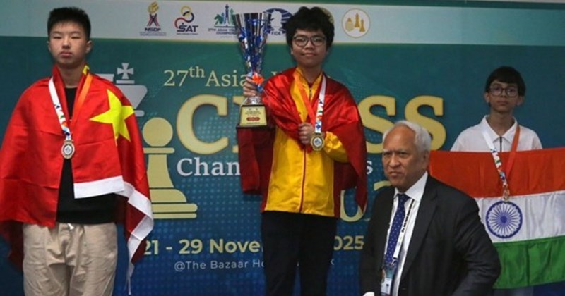 Tuyển cờ vua Việt Nam chưa chốt đội hình dự Olympiad 2026