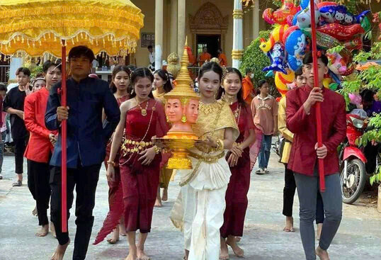 Preserving the Khmer cultural soul through each traditional ritual. Photo: Nhat Ho