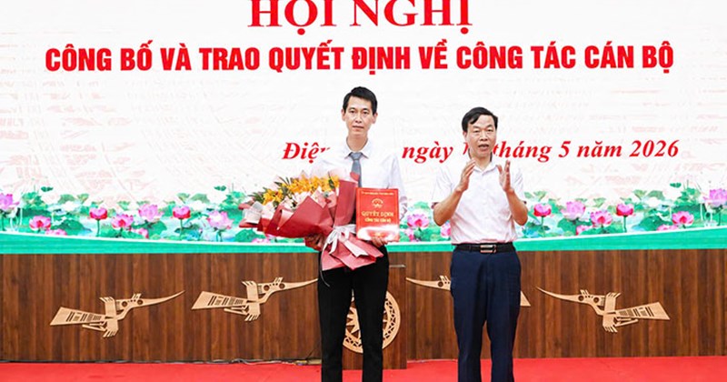Điện Biên bổ nhiệm Quyền Giám đốc Trung tâm Phát triển Quỹ đất