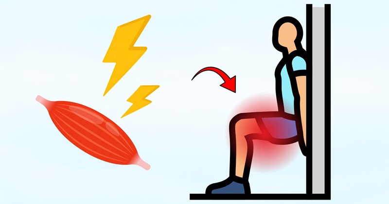 Bài tập ngồi xổm tựa lưng đánh giá sức mạnh và khả năng vận động chân