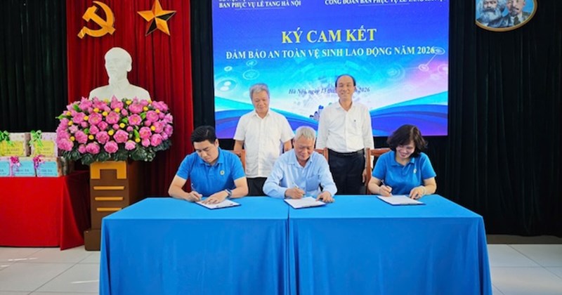 Ký cam kết đảm bảo an toàn lao động năm 2026