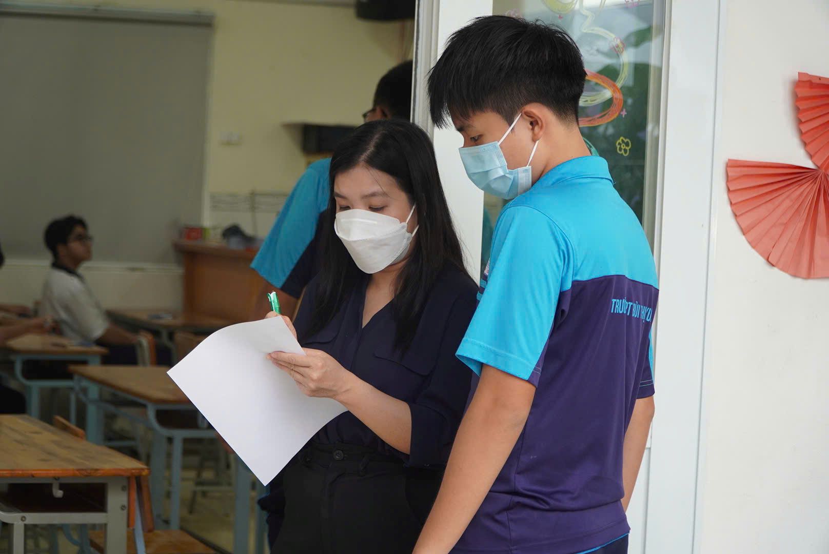 Candidates taking the high school graduation mock exam in Ho Chi Minh City in 2025. Photo: Chan Phuc