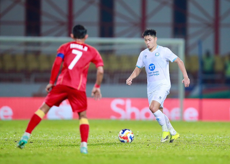 Nam Dinh welcomes Selangor in the second leg semi-final of the C1 Southeast Asian Cup. Photo: NĐFC