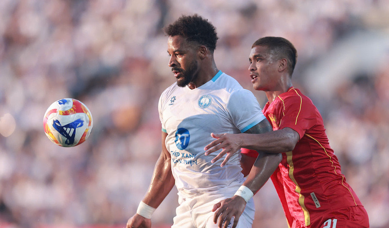 Nam Dinh recibe al Selangor en el partido de vuelta de semifinales de la Copa C1 del Sudeste Asiático. Foto: NĐFC