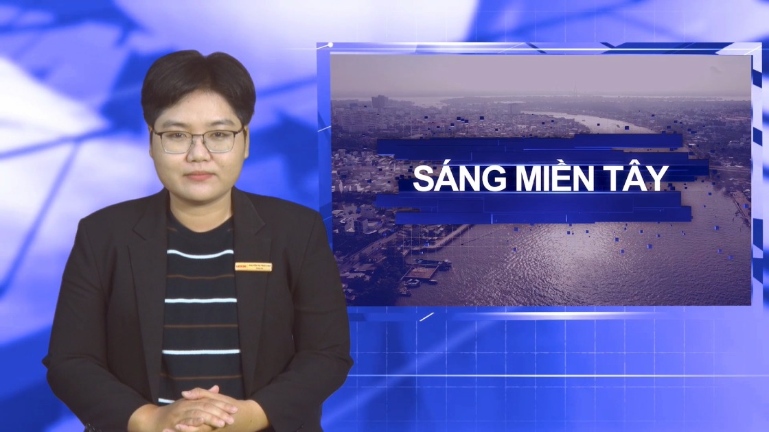 Matin dans l'Ouest 14. 5: De nombreuses personnes prennent le risque de se rendre en moto sur la route Lộ Tẻ - Rạch Sỏi
