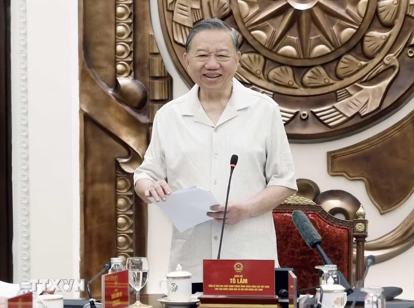 Tổng Bí thư, Chủ tịch nước Tô Lâm nê