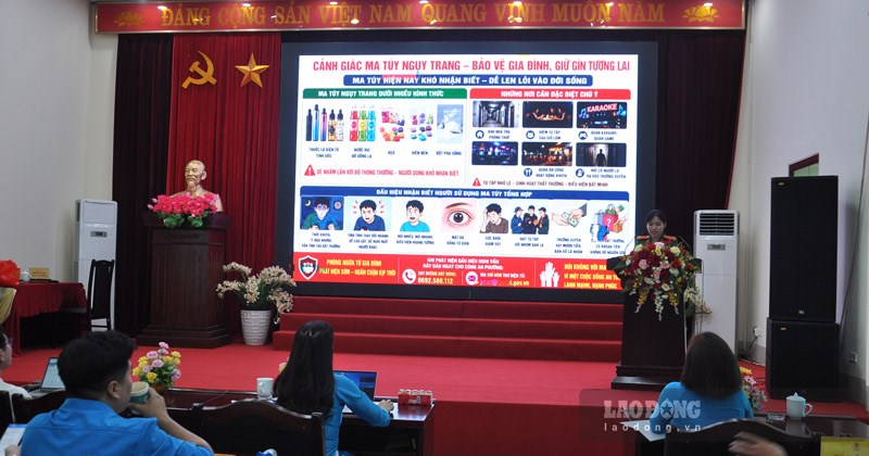 Lào Cai: Công đoàn Cam Đường tuyên truyền phòng chống ma túy, tín dụng đen