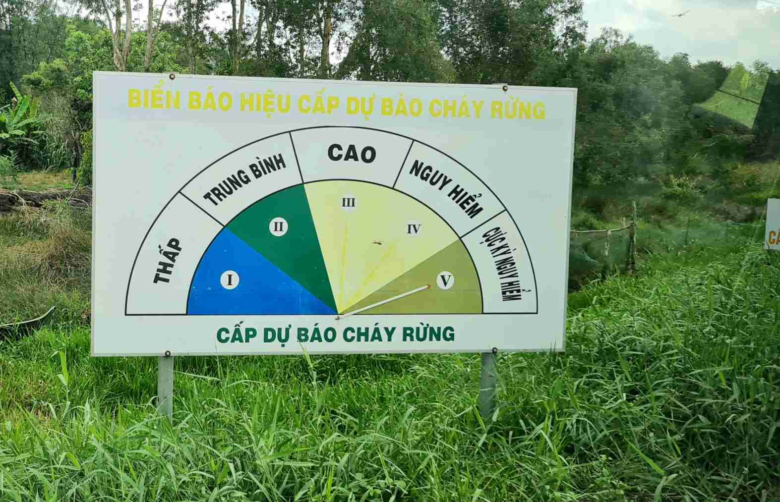 Nearly 27,000 hectares of forest in Ca Mau are on highest fire alert. Photo: Nhat Ho.