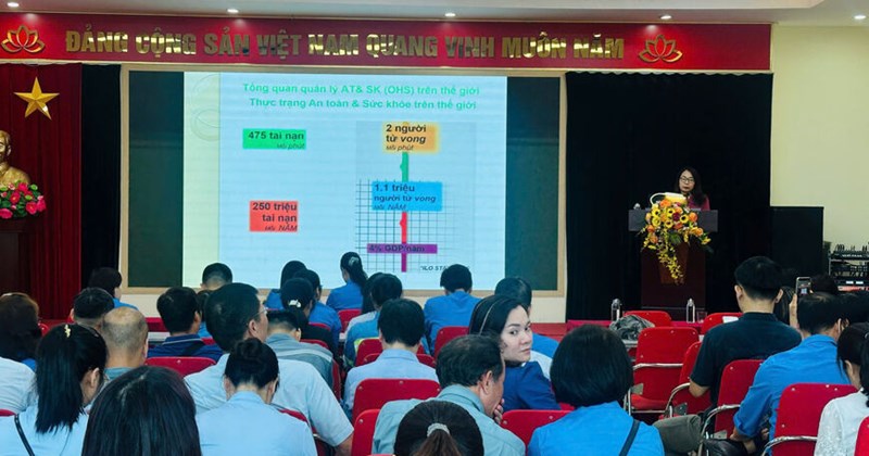 Hơn 200 cán bộ, công nhân được đào tạo về an toàn lao động