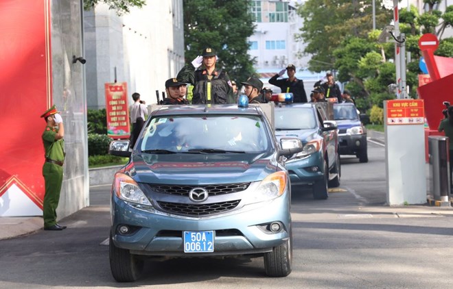 Ho Chi Minh City Police in a peak campaign to attack and suppress crime. Photo: Anh Tu