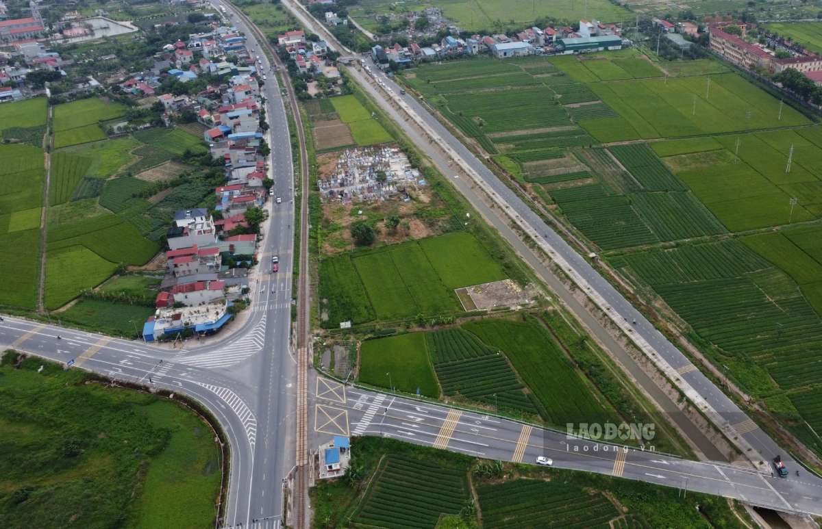 Provincial road 485B (section passing through Truong Thi ward, Ninh Binh province) officially operates synchronously. Photo: Luong Ha