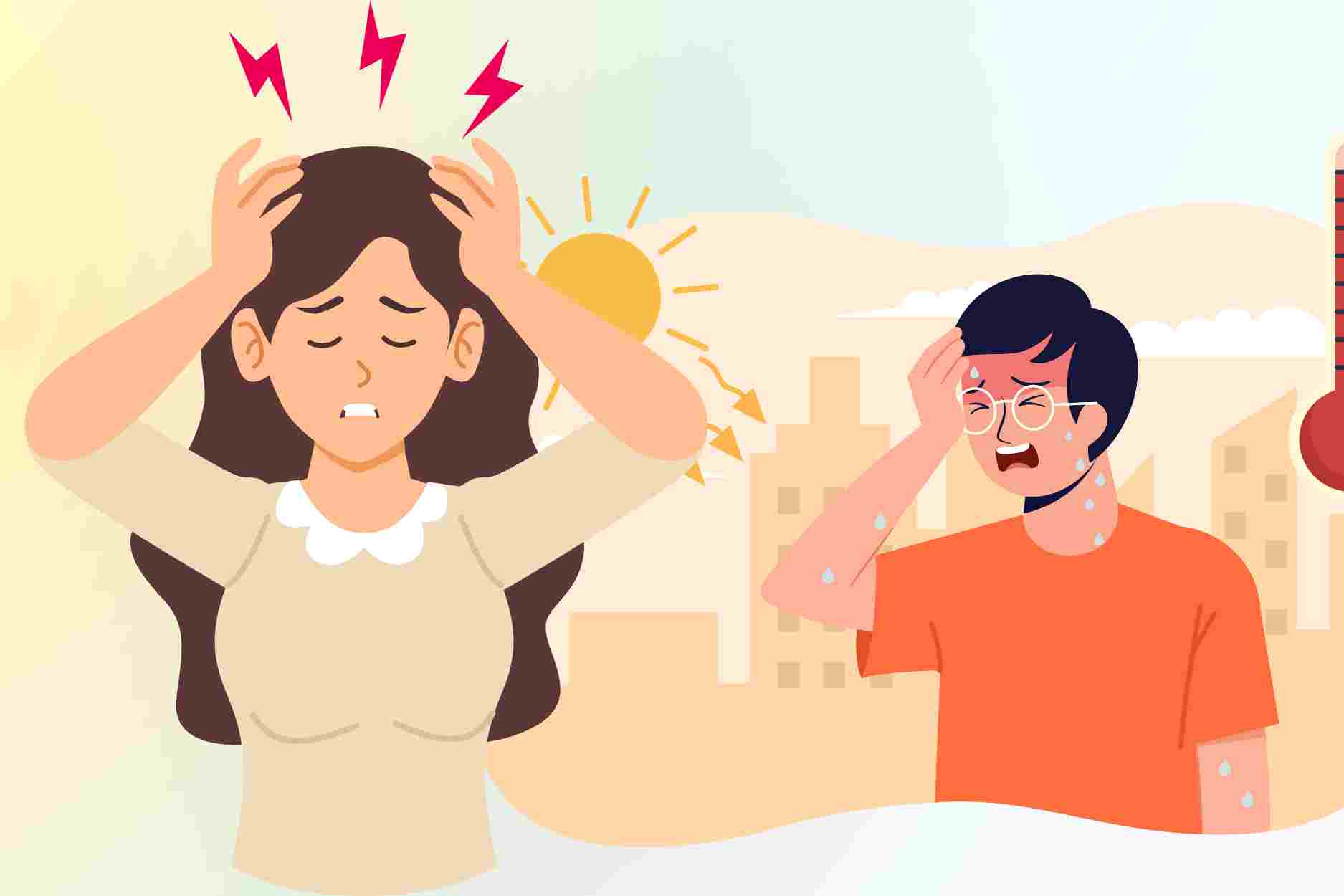 5 ways to prevent headaches in hot weather