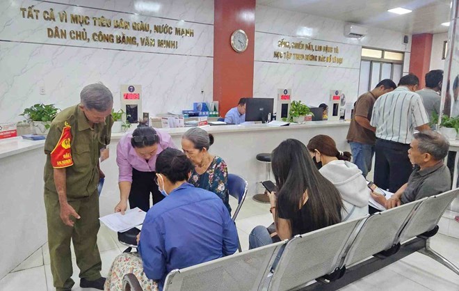 The amended Law on Civil Status clearly stipulates the safety of devices for collecting and exchanging civil status information. Photo: Minh Tam.
