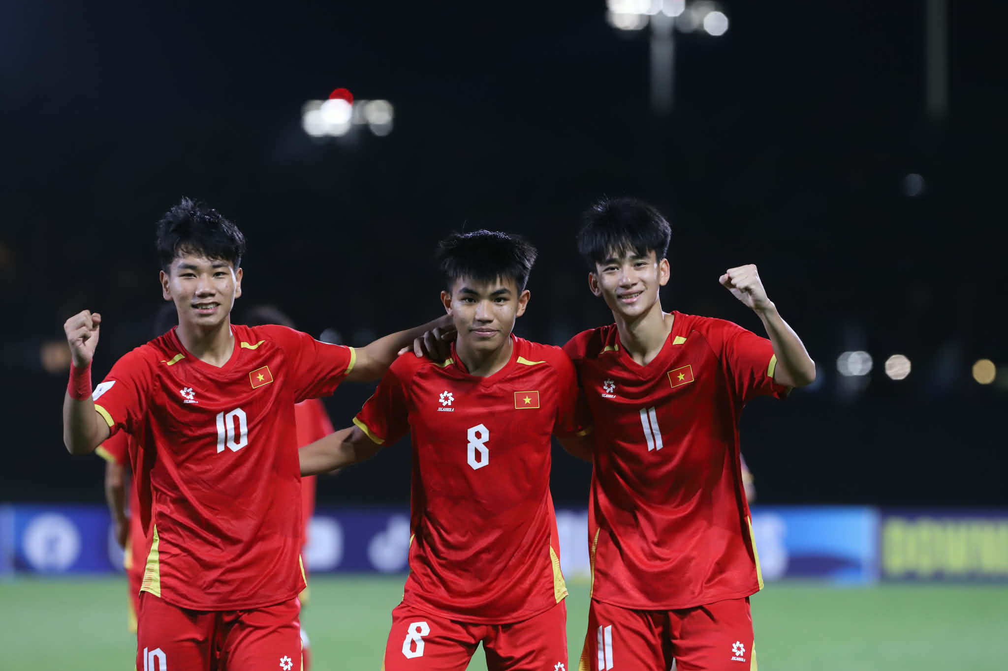 Le Vietnam U17 est l'une des 9 équipes asiatiques participant à la Coupe du Monde U17 2026. Photo: VFF