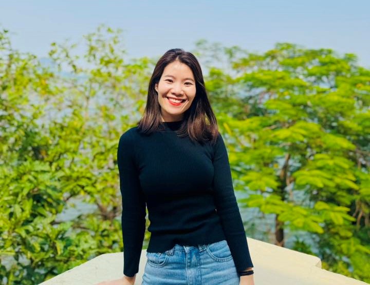 Chị Thanh Huyền - HLV yoga. Ảnh: Nhân vật cung cấp.