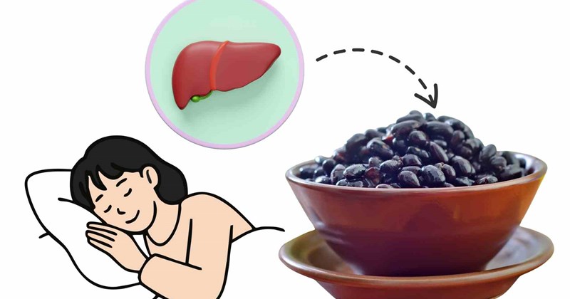 2 món từ đậu đen giúp bổ gan, ngủ ngon