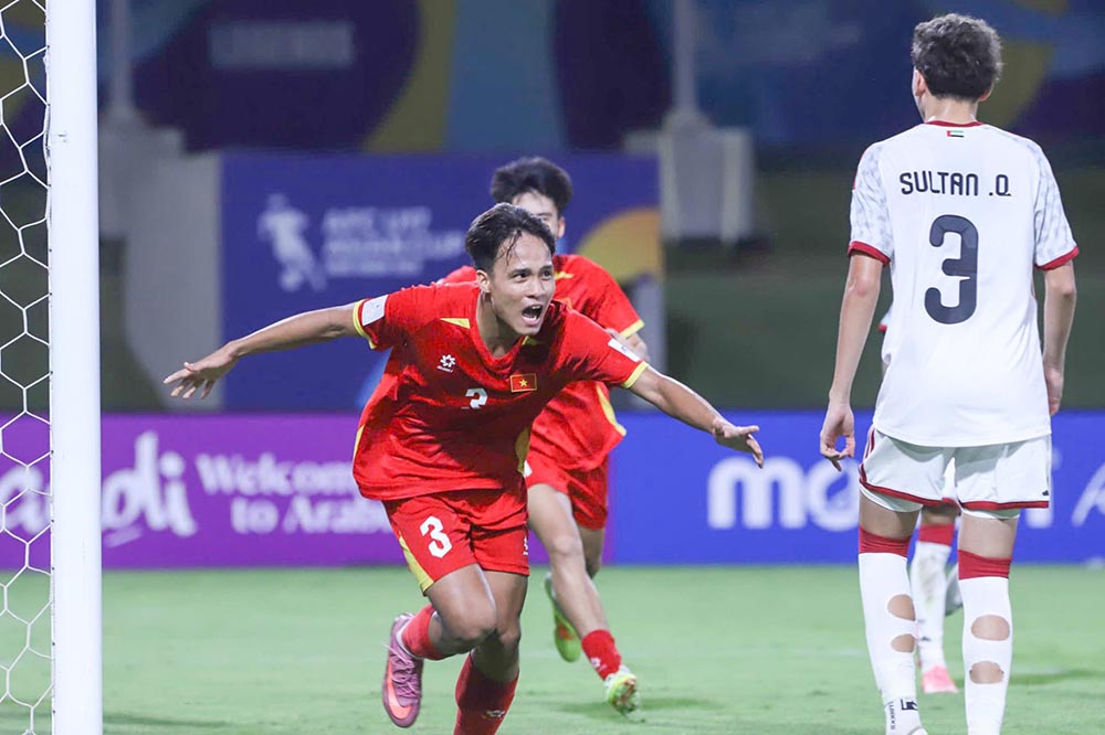 U17 Vietnam won tickets to the 2026 U17 World Cup finals. Photo: VFF