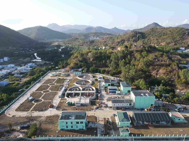 Sustainable environmental project increases site clearance costs by another 190 billion VND. Photo: Huu Long