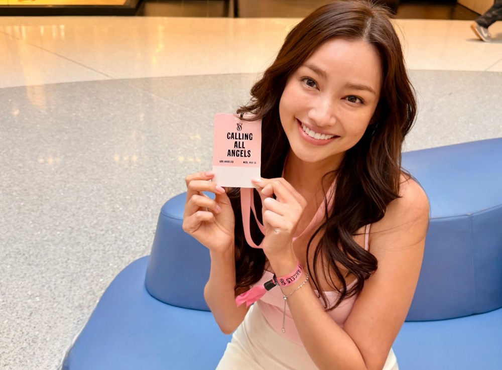 Truc Diem casting for Victoria's Secret. Photo: NVCC
