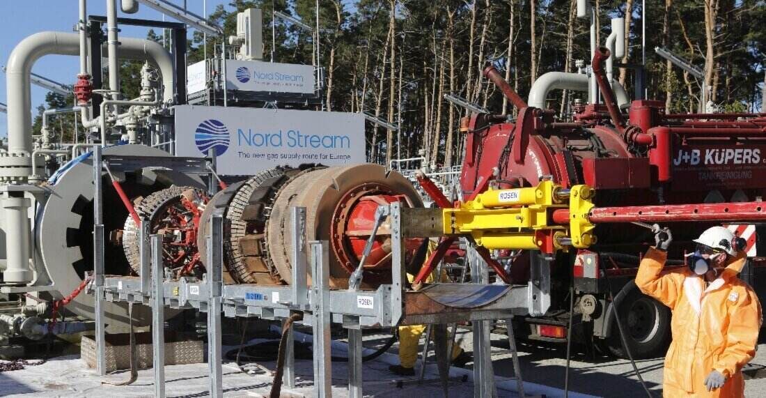 The Nord Stream pipeline was sabotaged in September 2022 and the culprit has not yet been found. Photo: Gazprom