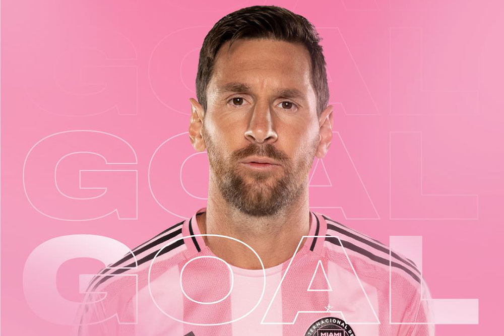 Lionel Messi a réussi un triplé, aidant l'Inter Miami à remporter une victoire spectaculaire 5-3 contre Cincinnati en MLS 2026. Photo : Inter Miami