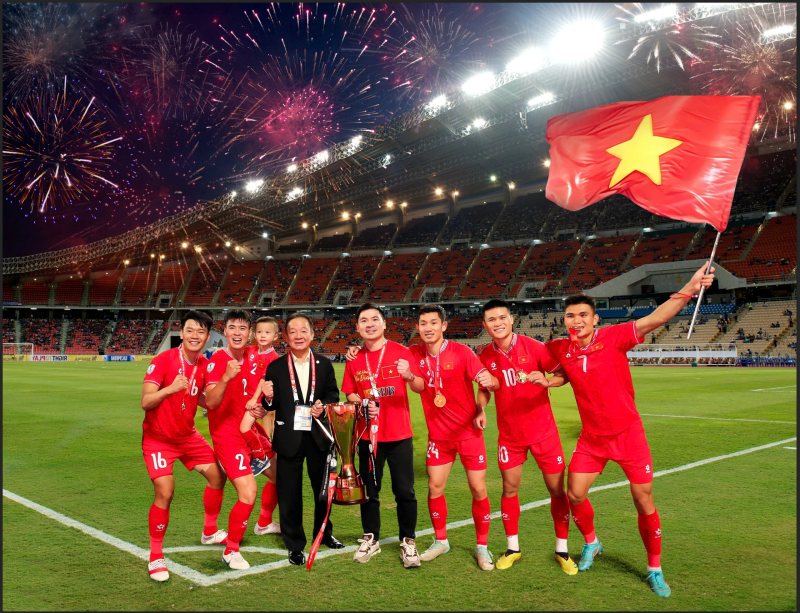 Hà Nội FC đóng góp nhiều thành viên cho đội tuyển quốc gia. Ảnh: VFF