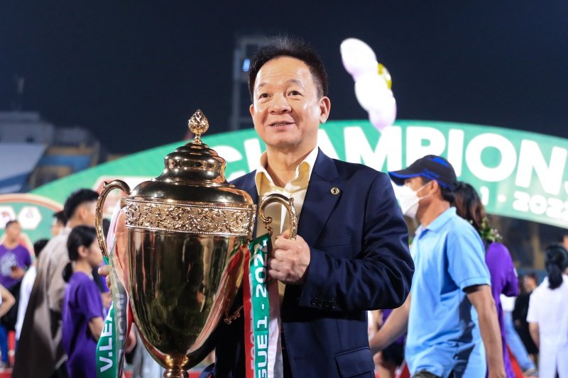 Bầu Hiển và Tập đoàn T&T đã có những đóng góp âm thầm phía sau thành công của U17 Việt Nam. Ảnh: VFF