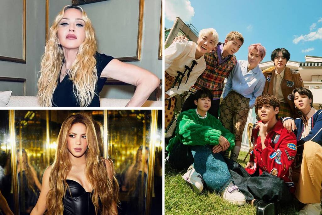 Madonna, Shakira and BTS will perform at the 2026 World Cup final. Photo: Lotte