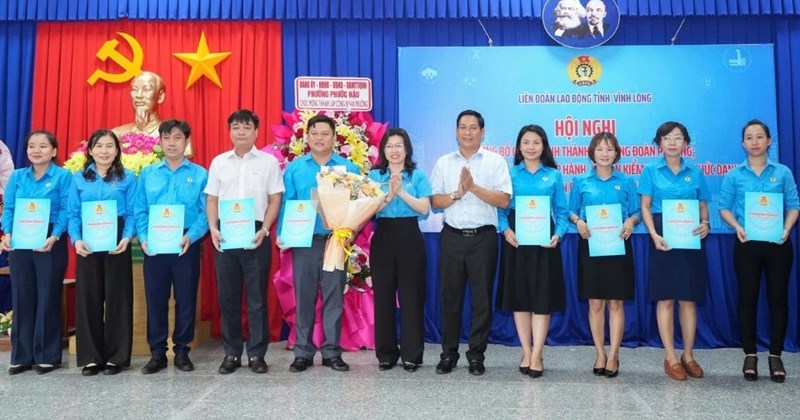 Vĩnh Long: Thành lập Công đoàn Phường Phước Hậu với hơn 3.200 đoàn viên