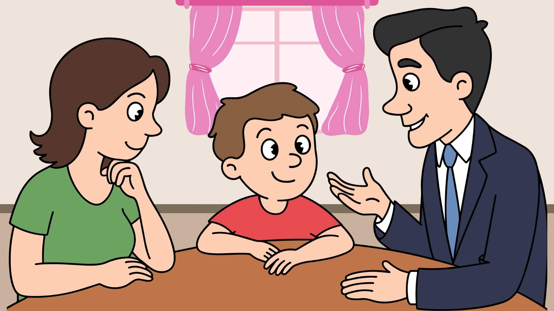 Cha mẹ có thể tăng sự kết nối với con thông qua giao tiếp bằng ánh mắt và cử chỉ. Đồ họa: Minh Vũ