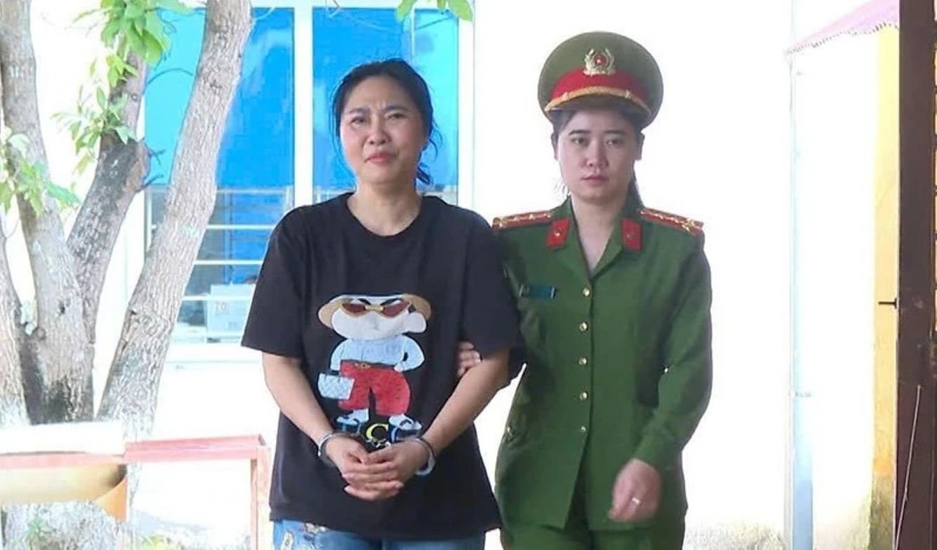 Đối tượng Lê Thị Thảo bị bắt vì hành vi lừa đảo. Ảnh: CATH