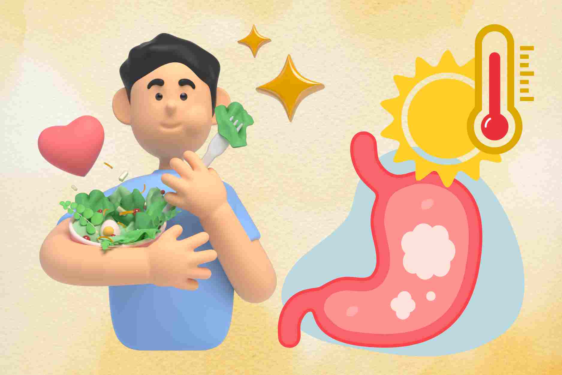Dishes to prioritize to avoid bloating in hot weather