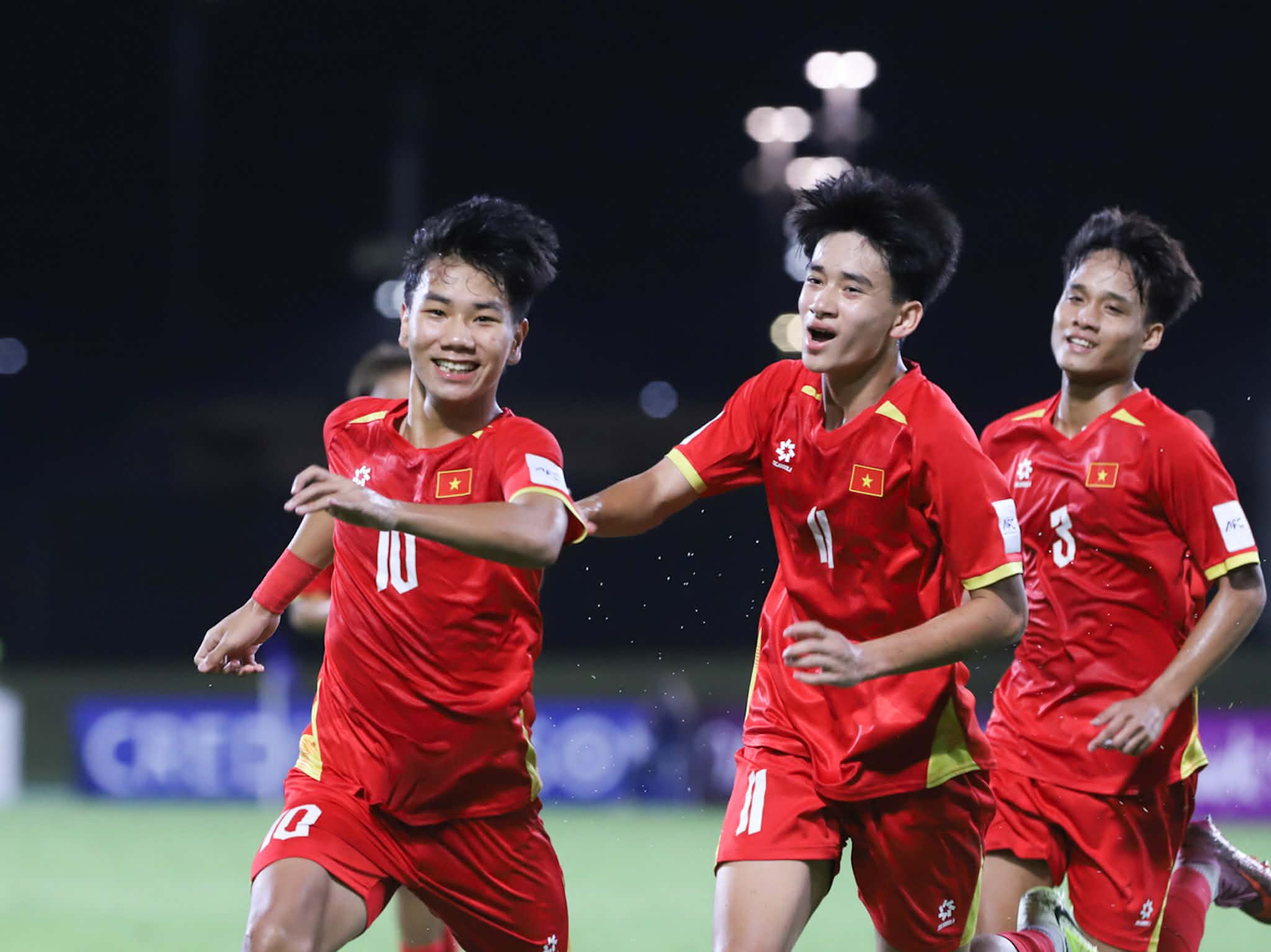 U17 Vietnam meets U17 Australia in the quarterfinals of the 2026 AFC U17 Championship. Photo: VFF