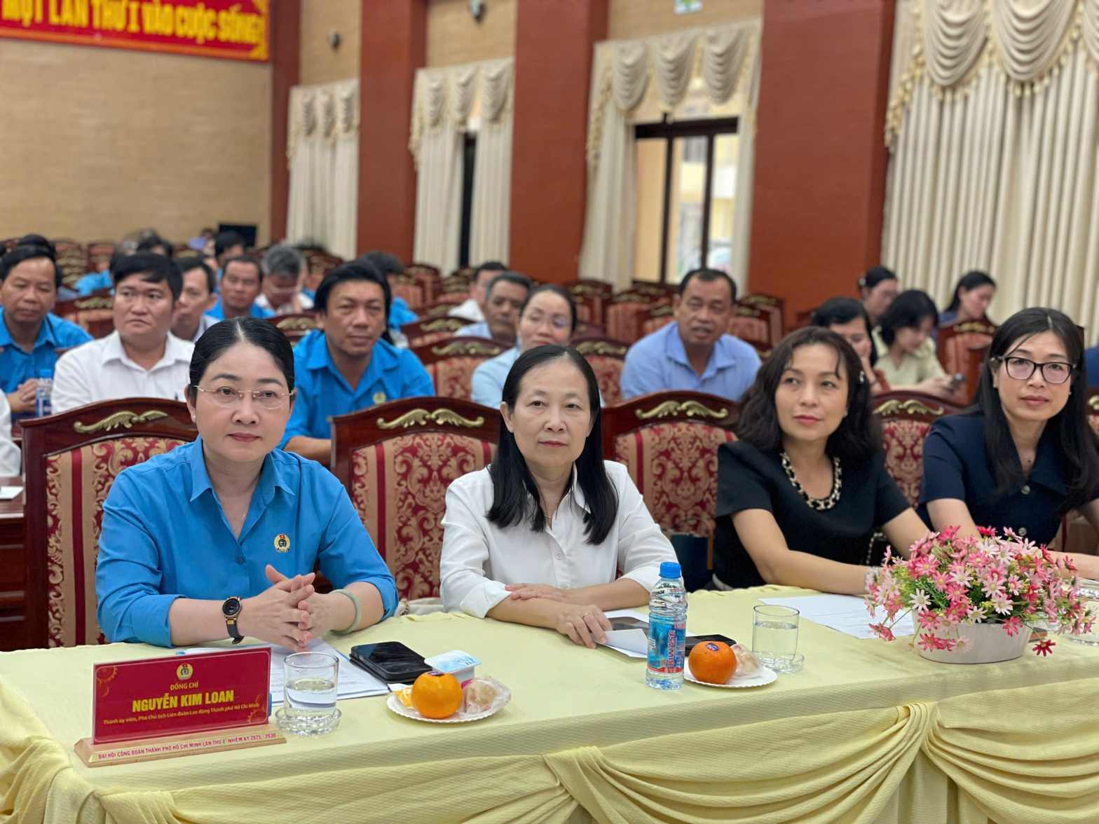 Đại biểu dự chương trình ký kết. Ảnh: Đình Trọng