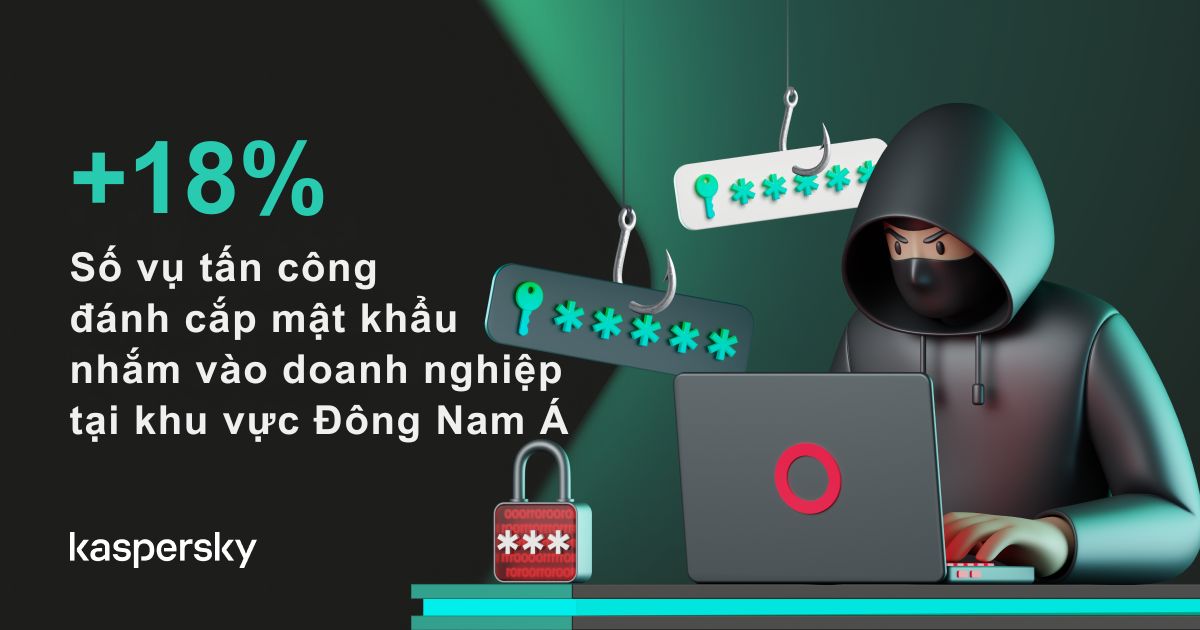 Password stealer malware is being increasingly exploited by bad actors to attack organizations in Southeast Asia. Photo: Nhi Le