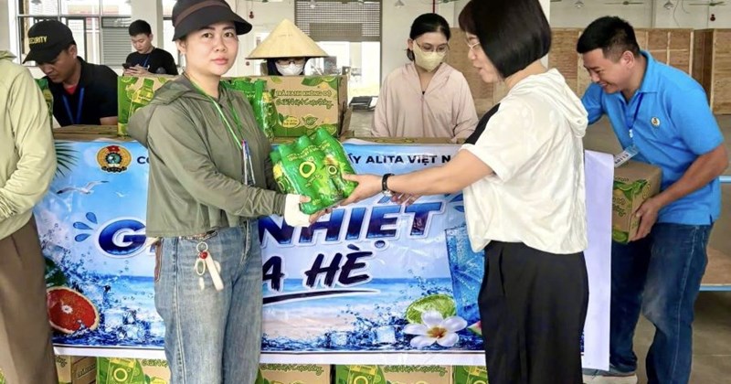 ALITA Shoe tổ chức "Giải nhiệt mùa hè" cho công nhân
