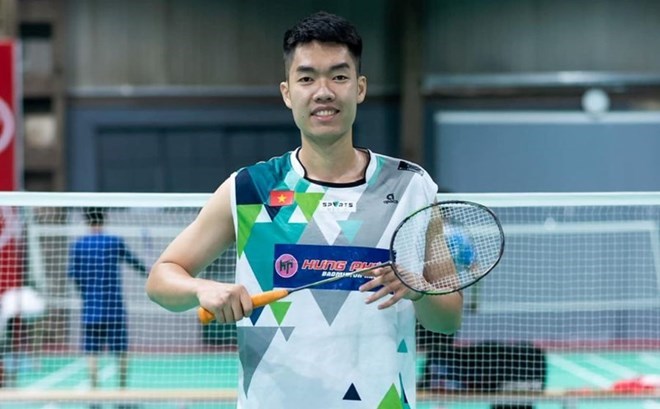 Badminton player Le Duc Phat. Photo: Character provided