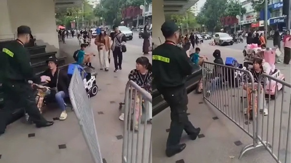 Hà Nội xử lý nghiêm xe điện trái phép quanh hồ Hoàn Kiếm. Ảnh cắt từ clip