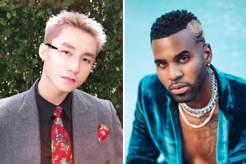 Son Tung M-TP and Jason Derulo. Photo: M-TP