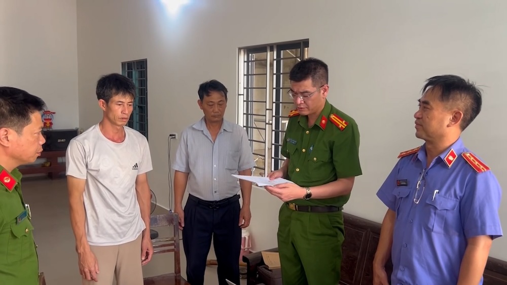 Reasons for 3 pig traders in Thanh Hoa being prosecuted. Photo: Thanh Hoa Provincial Police