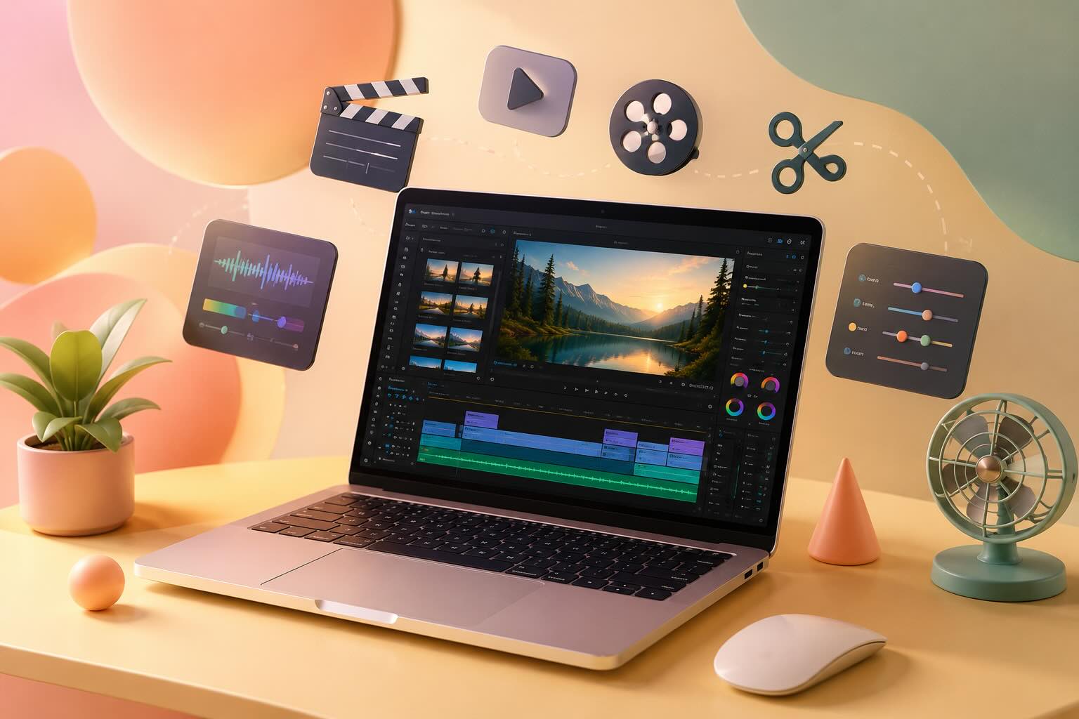 Top light video editing software for laptops with weak configurations, no cracking required