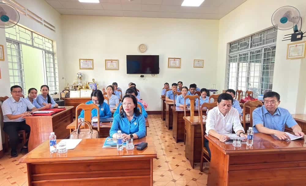 Công ty Phát triển hạ tầng Khu kinh tế Gia Lai có nhiều đoàn viên, người lao động, trụ sở tại Khu công nghiệp Trà Đa. Ảnh: Thanh Tuấn