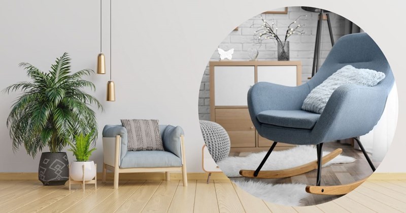 Ghế trang trí phù hợp giúp không gian sống ấn tượng hơn