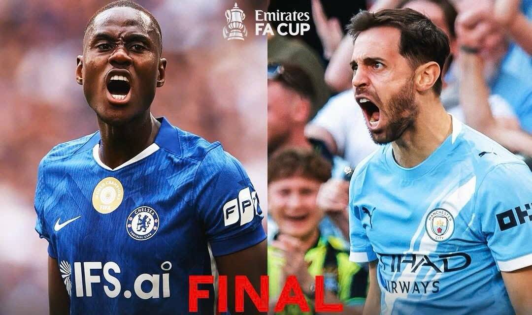Prédiction du match Chelsea vs Man City en finale de la FA Cup. Photo: FA Cup