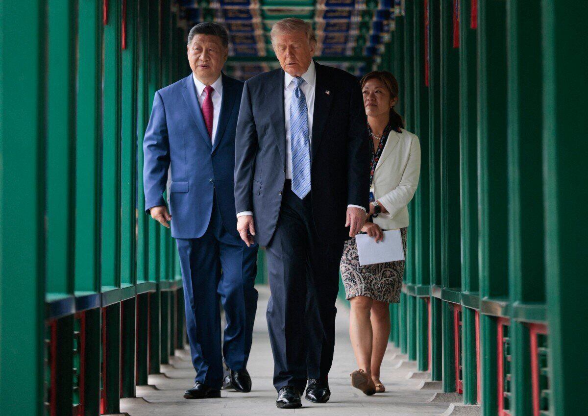 US President Donald Trump and Chinese President Xi Jinping. Photo: AFP