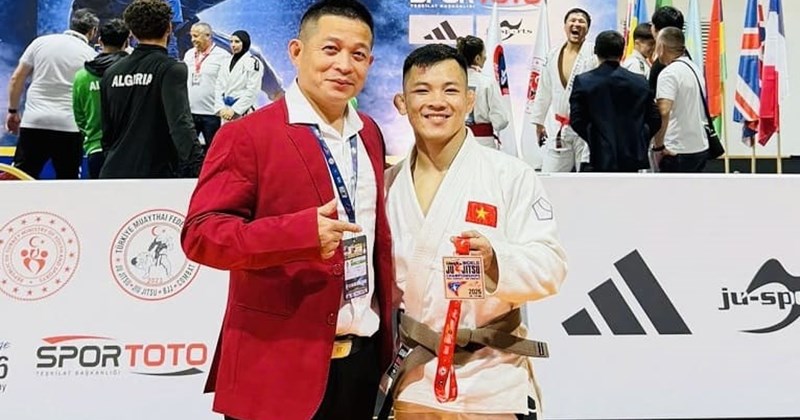 Đào Hồng Sơn giành HCV tại giải contact jujitsu thế giới 2026