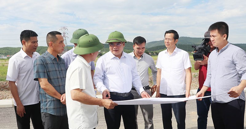 Nghệ An siết chặt tiến độ các dự án cụm công nghiệp chậm tiến độ