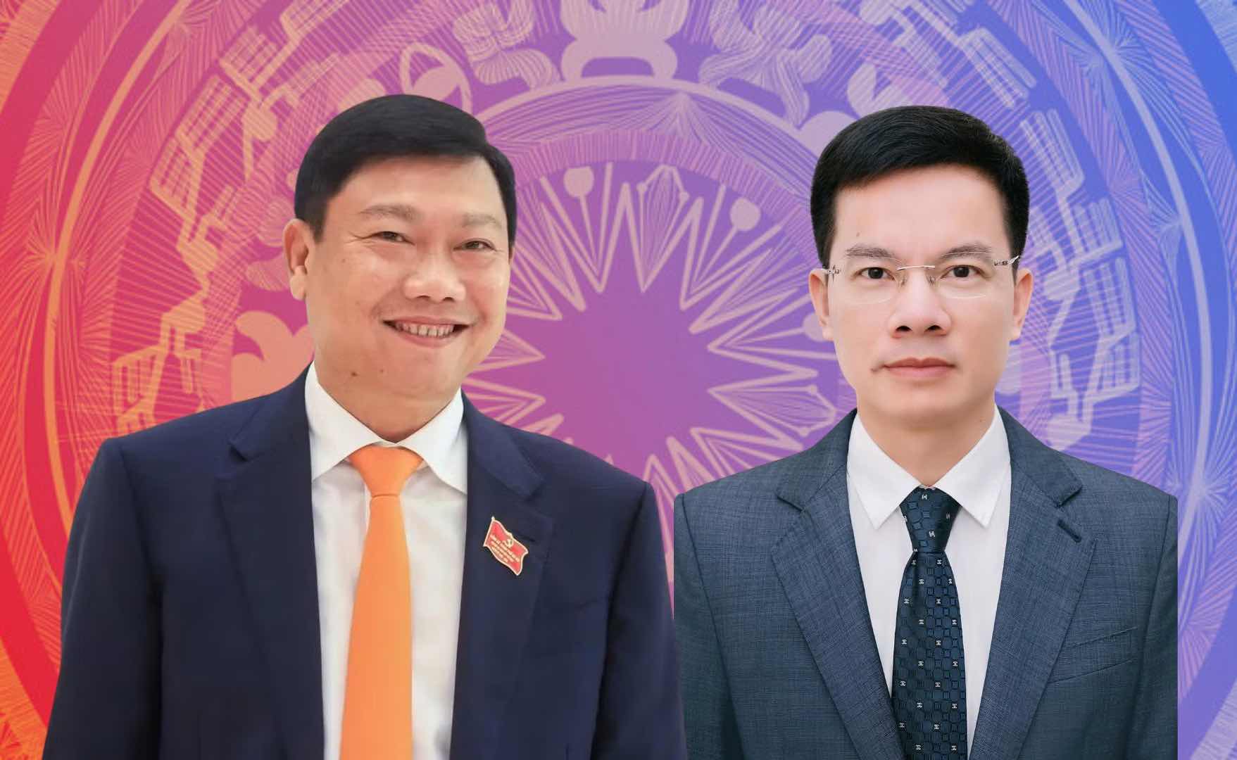 Politburo Member, Prime Minister approves Mr. Do Anh Tuan (left) and Mr. Bui Duy Cuong to hold the positions of Vice Chairman of Hanoi People's Committee. Graphics: Hoai Anh