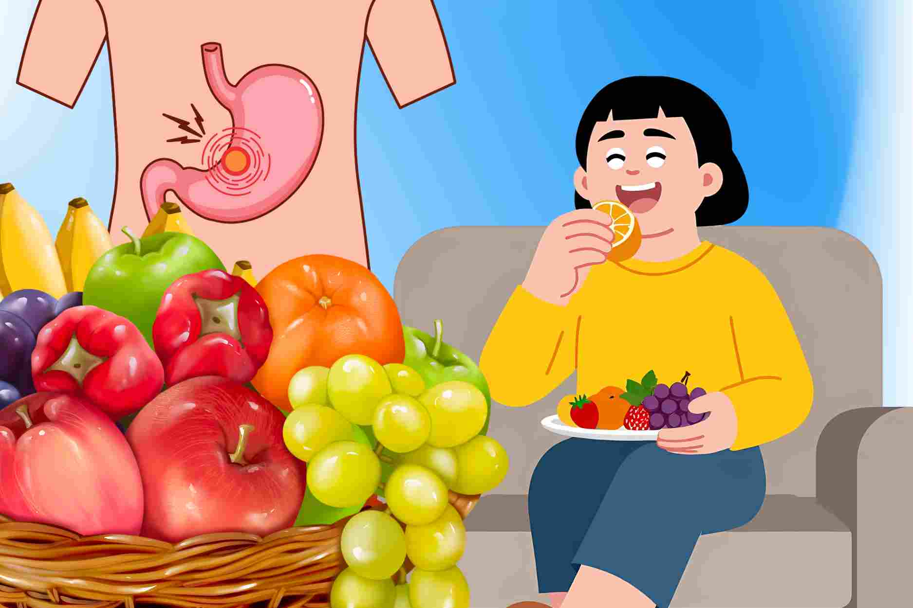 The habit of eating fruit that seems healthy but causes digestive disorders