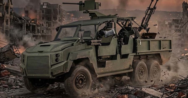 Land Cruiser 70 nâng cấp thành nền tảng chiến đấu đa năng